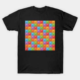 Multi Coloured Blocks T-Shirt